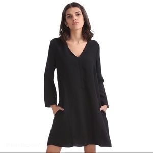 Gap V-Neck Swing Dress